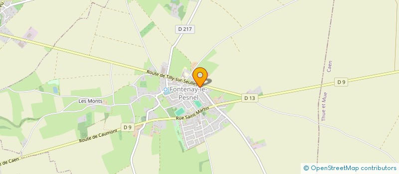 localisation de l'entreprise NMP à FONTENAY-LE-PESNEL