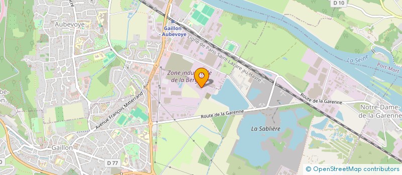 localisation de l'entreprise NMP GROUP LARGER  GAILLON