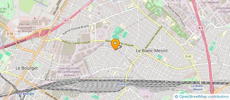 localisation de l'entreprise NMP RENOVATION  DRANCY