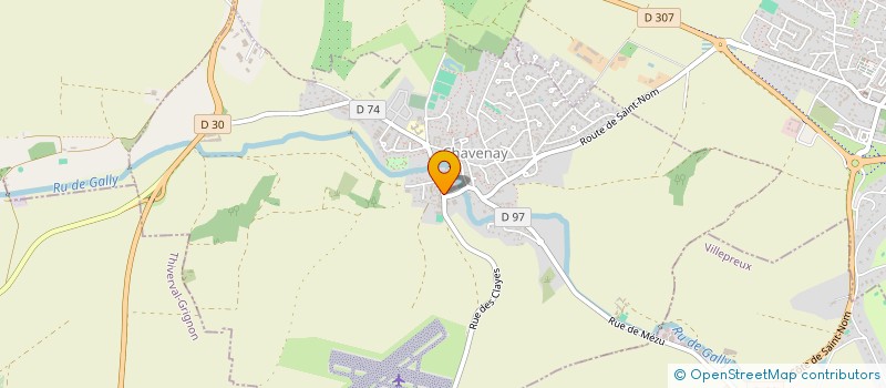 localisation de l'entreprise NMPREVENTION à CHAVENAY