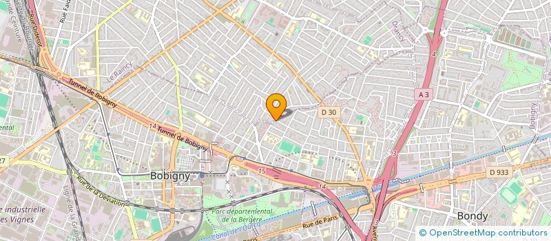 localisation de l'entreprise NMS  BOBIGNY