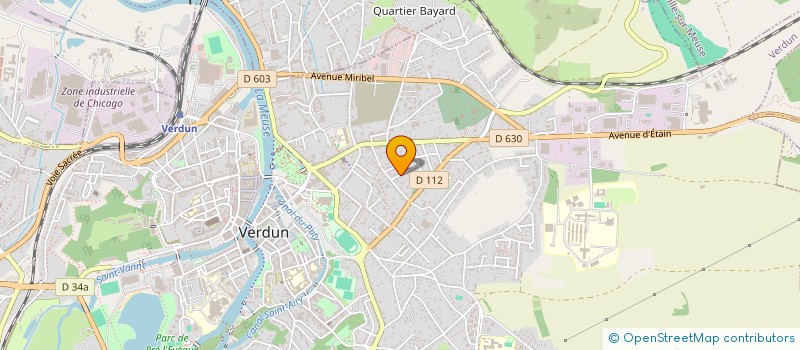 localisation de l'entreprise NMS à VERDUN