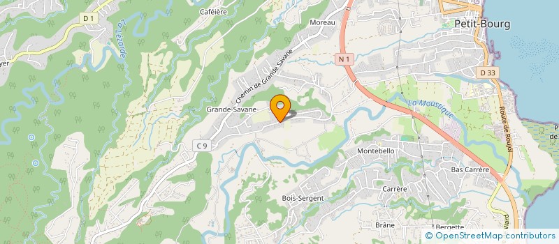 localisation de l'entreprise NMS INGENIERIE à PETIT-BOURG