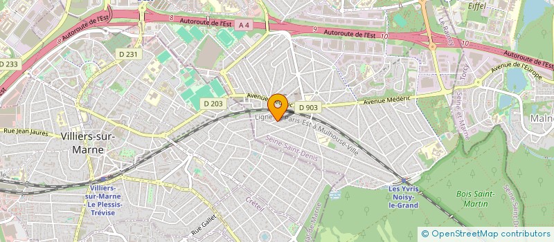 localisation de l'entreprise NMS MULTISERVICES à NOISY-LE-GRAND