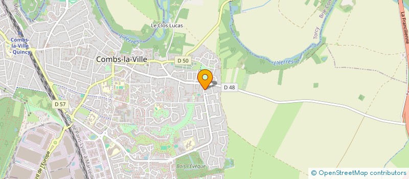 localisation de l'entreprise NMS TRAVEL  COMBS-LA-VILLE