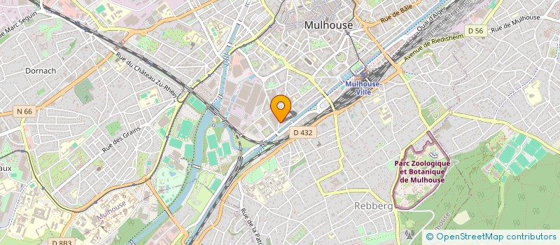 localisation de l'entreprise NMT  MULHOUSE