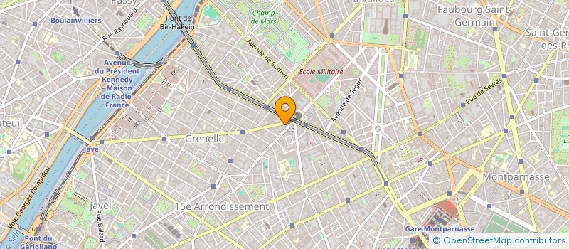 localisation de l'entreprise NMT  PARIS