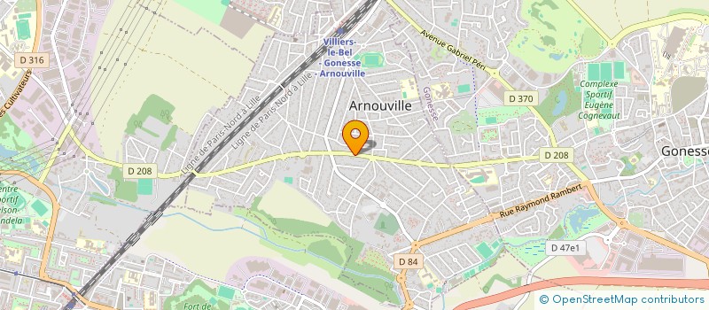 localisation de l'entreprise NMT TRADING  ARNOUVILLE