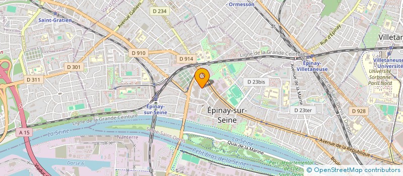 localisation de l'entreprise NMT TRANSPORT LOGISTIQUE à EPINAY-SUR-SEINE