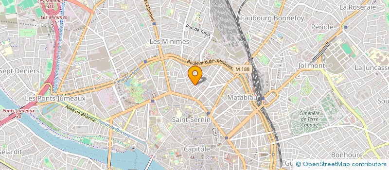 localisation de l'entreprise NMTB INVEST à TOULOUSE