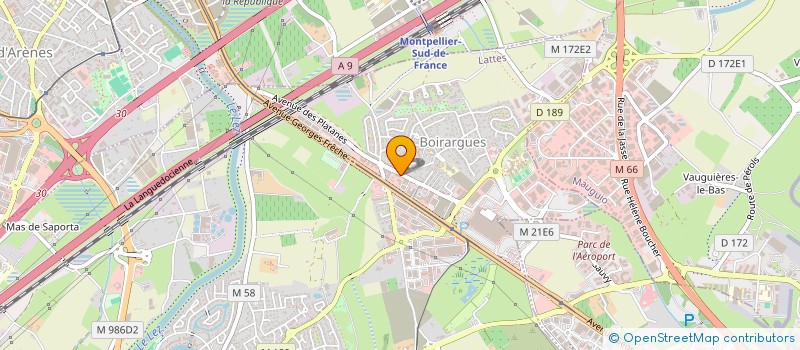 localisation de l'entreprise NMV AVOCAT  MONTPELLIER