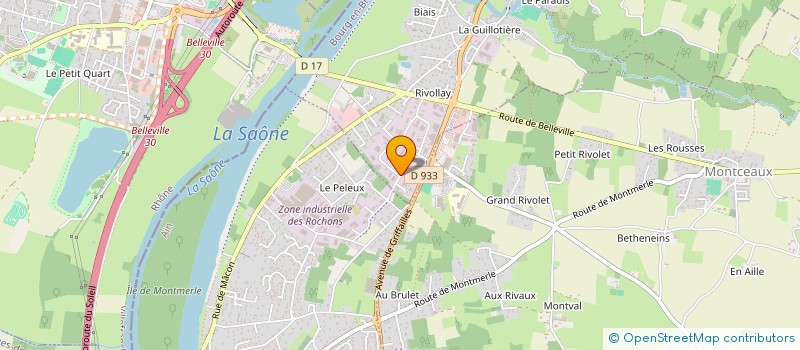 localisation de l'entreprise NMVS FORMATION  GUEREINS