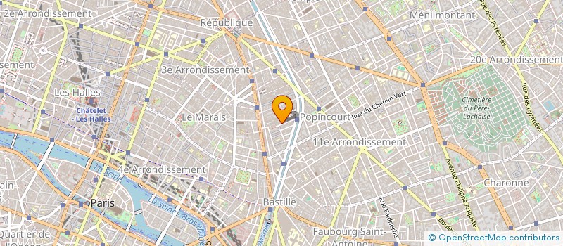 localisation de l'entreprise NN ARCHITECTURE SAS  PARIS