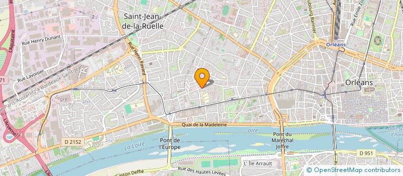 localisation de l'entreprise NN BATIMENT à ORLEANS