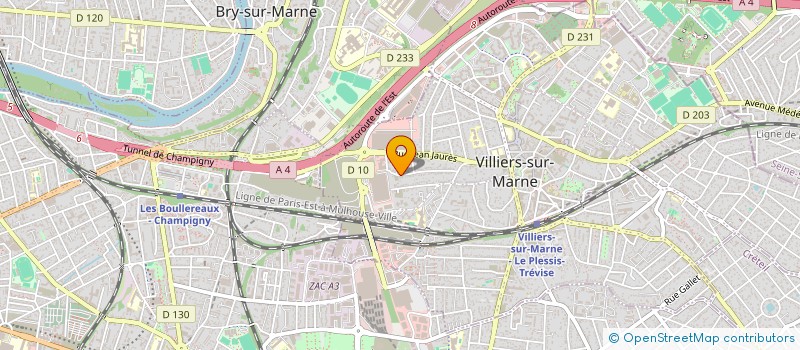 localisation de l'entreprise NNA à VILLIERS-SUR-MARNE