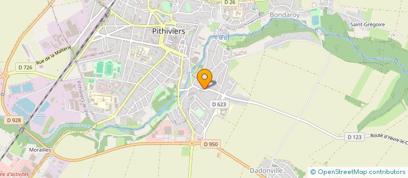 localisation de l'entreprise NNA TRANSPORTS à DADONVILLE