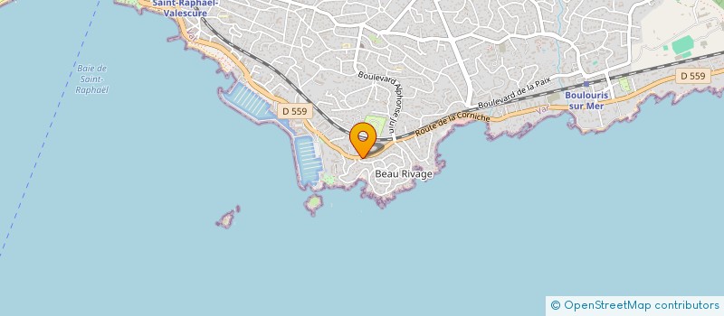 localisation de l'entreprise NNCP  SAINT-RAPHAEL