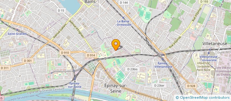 localisation de l'entreprise NND à EPINAY-SUR-SEINE