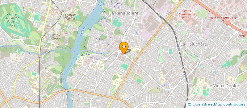 localisation de l'entreprise NND  NANTES