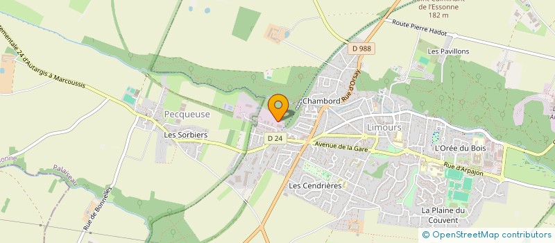 localisation de l'entreprise NNE  LIMOURS