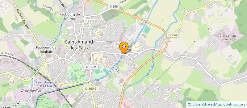 localisation de l'entreprise NNE  SAINT-AMAND-LES-EAUX