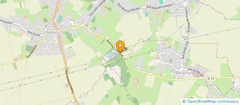 localisation de l'entreprise NNG  WALLERS