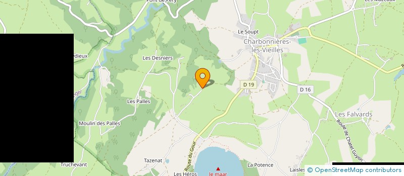 localisation de l'entreprise NNG  CHARBONNIERES-LES-VIEILLES