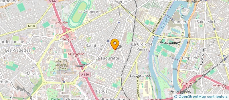 localisation de l'entreprise NNI NEGOCE INTERNATIONAL  TOULOUSE