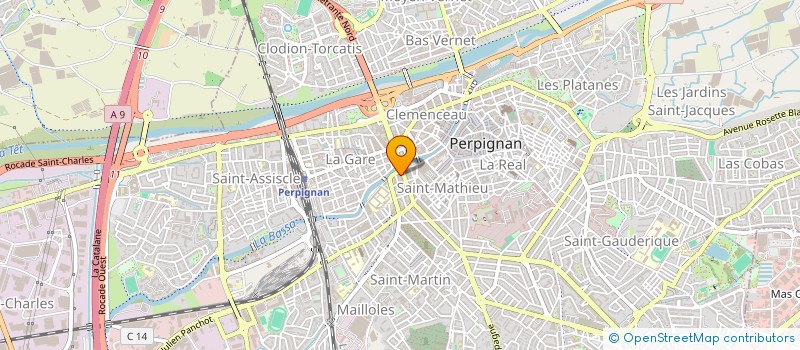 localisation de l'entreprise NNK  PERPIGNAN