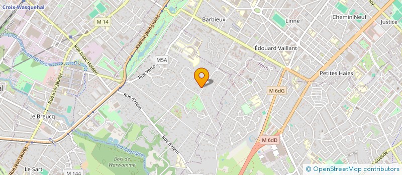 localisation de l'entreprise NNK  CROIX