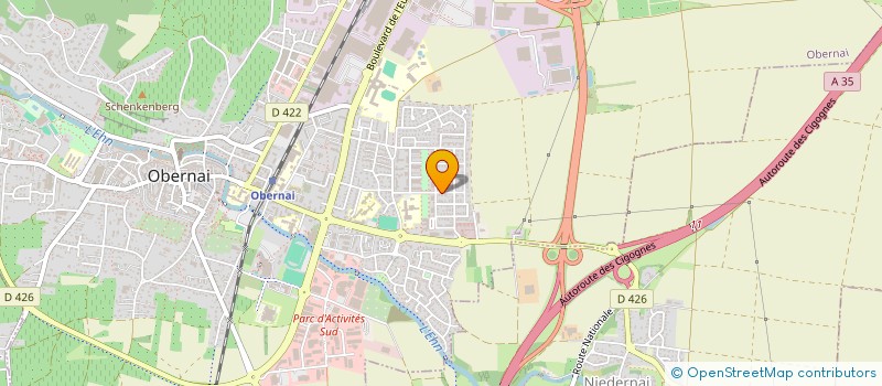 localisation de l'entreprise NNL AVENIR à OBERNAI