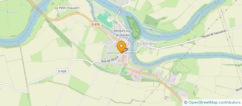 localisation de l'entreprise NNML à VERDUN-SUR-LE-DOUBS