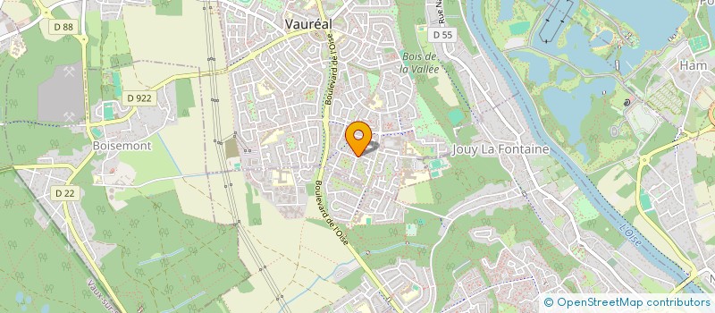 localisation de l'entreprise NNO SOCIETE à VAUREAL