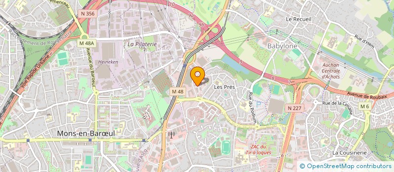 localisation de l'entreprise NNOVA  VILLENEUVE-D'ASCQ