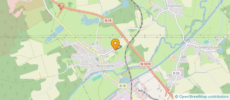 localisation de l'entreprise NNPM  BOUROGNE