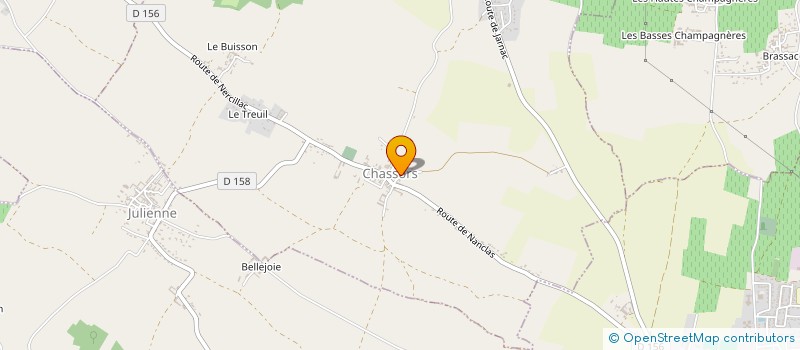 localisation de l'entreprise NNPM & CO  CHASSORS