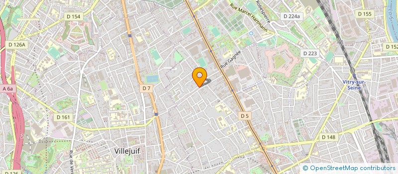 localisation de l'entreprise NNX à VITRY-SUR-SEINE