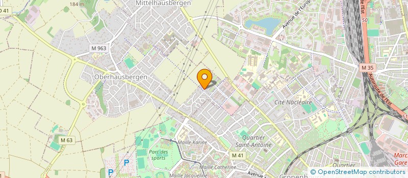 localisation de l'entreprise NNY  OBERHAUSBERGEN