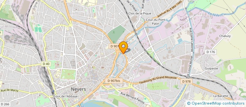 localisation de l'entreprise NO à NEVERS