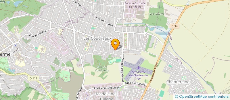 localisation de l'entreprise NO ADDICT  CHELLES