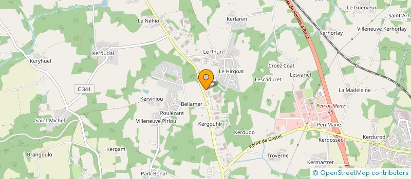 localisation de l'entreprise NO BRAKE  GUIDEL