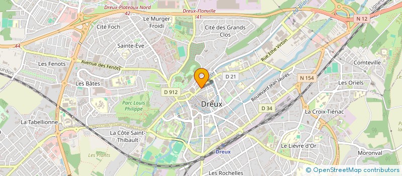 localisation de l'entreprise NO BULL RACING à DREUX
