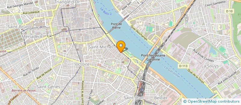 localisation de l'entreprise NO CO2  BORDEAUX