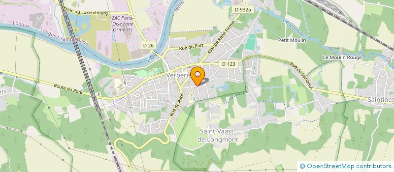 localisation de l'entreprise NO COMMENT  VERBERIE