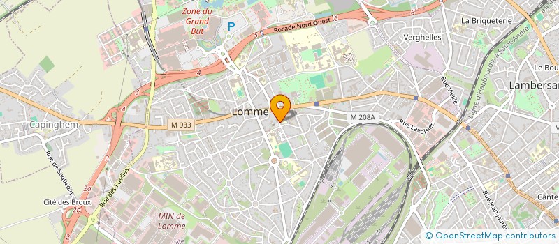 localisation de l'entreprise NO COMMENT CULTURE à LILLE