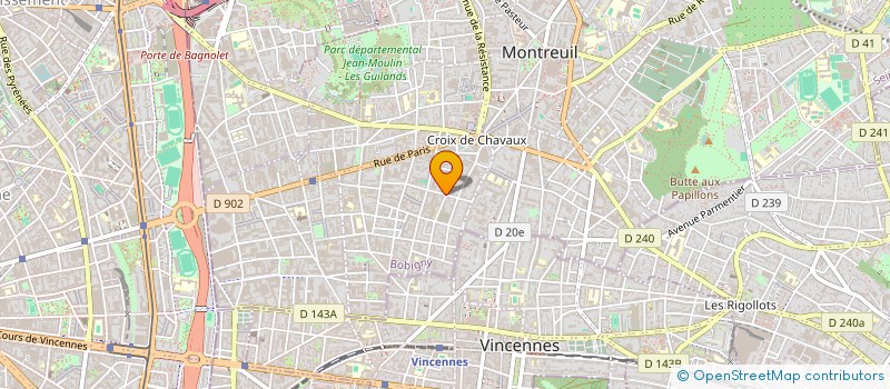 localisation de l'entreprise NO COMPRENDO à MONTREUIL