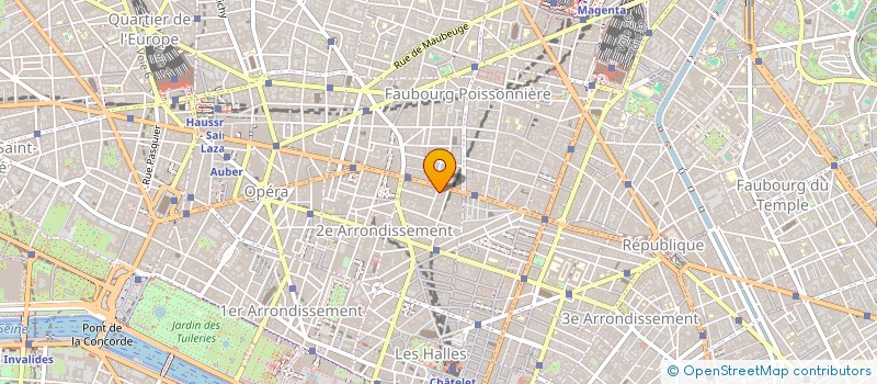 localisation de l'entreprise NO CONTEST HOLDING  PARIS