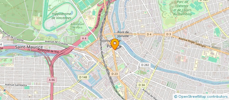 localisation de l'entreprise NO DIET CLUB  JOINVILLE-LE-PONT