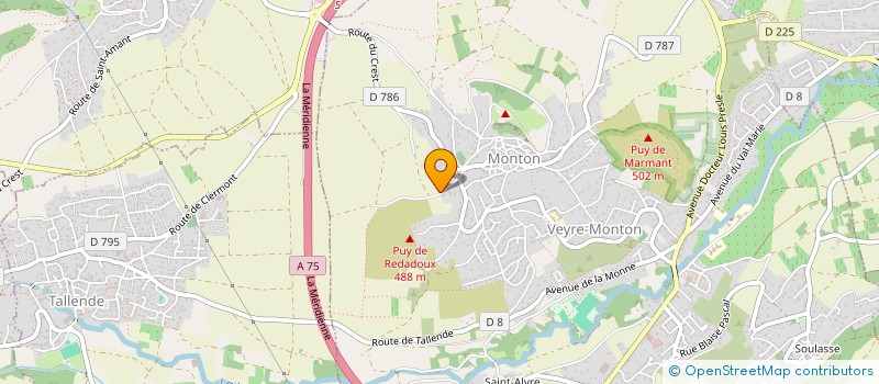 localisation de l'entreprise NO-EL-CO  VEYRE-MONTON