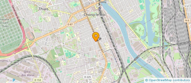 localisation de l'entreprise NO FALL 2010 à CHOISY-LE-ROI